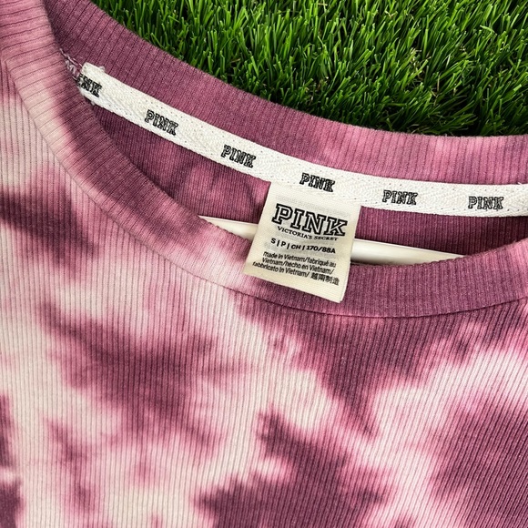 pink tye dye t shirt - Picture 2 of 7